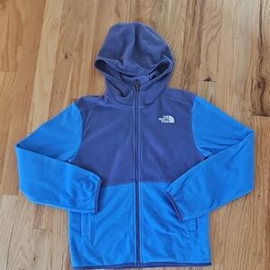 The North Face Kids Blue and Purple Hoodie